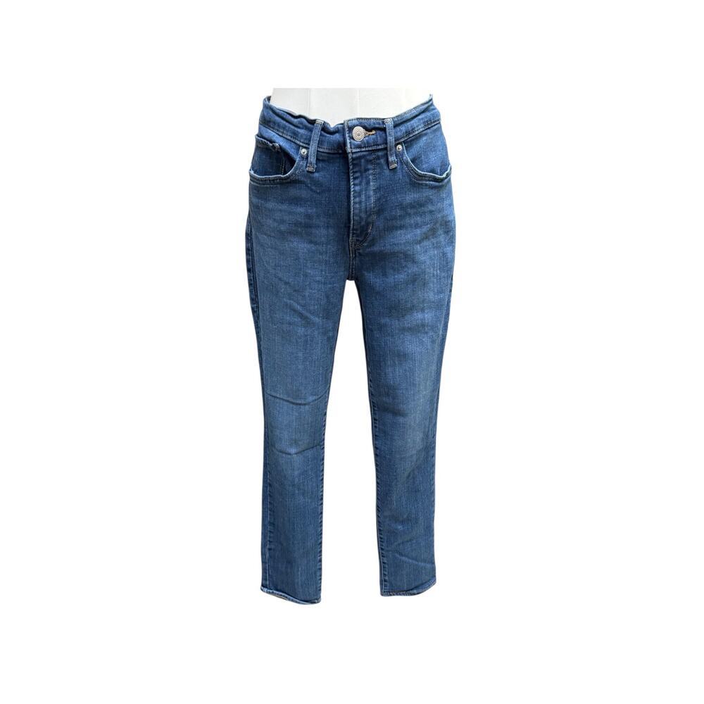 Women's Levi's shaping skinny jeans size 30 dark blue denim